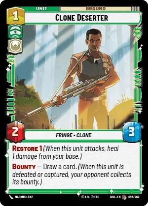Clone Deserter (095/262) [Shadows of the Galaxy] | BD Cosmos