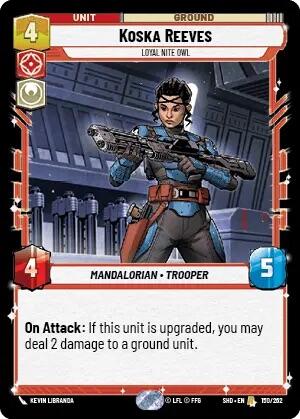Koska Reeves - Loyal Nite Owl (150/262) [Shadows of the Galaxy] | BD Cosmos