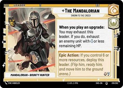 The Mandalorian - Sworn To The Creed (018/262) [Shadows of the Galaxy] | BD Cosmos