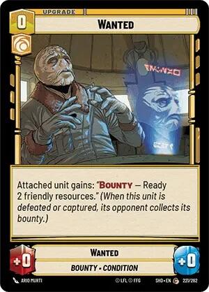 Wanted (221/262) [Shadows of the Galaxy] | BD Cosmos