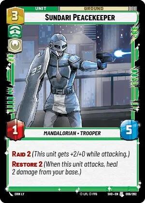 Sundari Peacekeeper (098/262) [Shadows of the Galaxy] | BD Cosmos