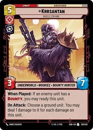 Krrsantan - Muscle for Hire (139/262) [Shadows of the Galaxy] | BD Cosmos
