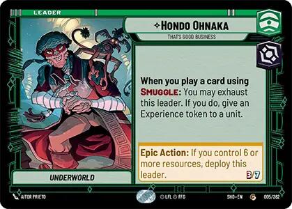 Hondo Ohnaka - That's Good Business (005/262) [Shadows of the Galaxy] | BD Cosmos