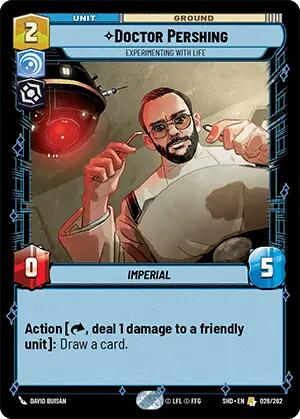 Doctor Pershing - Experimenting With Life (028/262) [Shadows of the Galaxy] | BD Cosmos