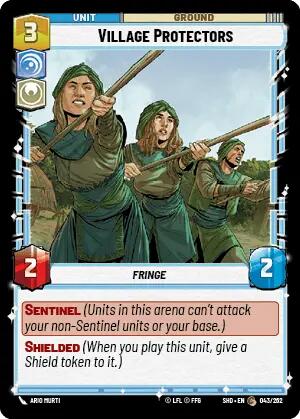 Village Protectors (043/262) [Shadows of the Galaxy] | BD Cosmos