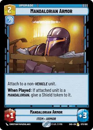Mandalorian Armor (073/262) [Shadows of the Galaxy] | BD Cosmos