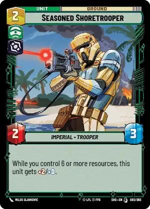 Seasoned Shoretrooper (083/262) [Shadows of the Galaxy] | BD Cosmos