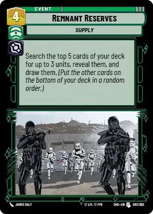 Remnant Reserves (093/262) [Shadows of the Galaxy] | BD Cosmos