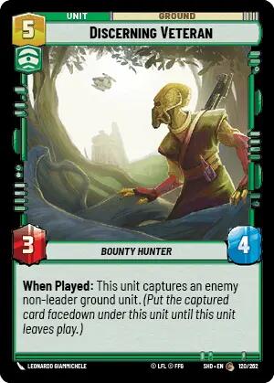 Discerning Veteran (120/262) [Shadows of the Galaxy] | BD Cosmos
