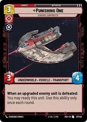 Punishing One - Dengar's Jumpmaster (137/262) [Shadows of the Galaxy] | BD Cosmos