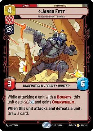 Jango Fett - Renowned Bounty Hunter (138/262) [Shadows of the Galaxy] | BD Cosmos