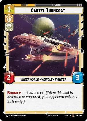 Cartel Turncoat (195/262) [Shadows of the Galaxy] | BD Cosmos