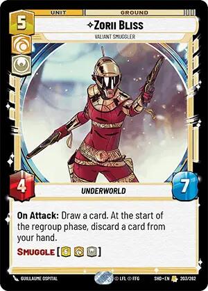 Zorii Bliss - Valiant Smuggler (203/262) [Shadows of the Galaxy] | BD Cosmos