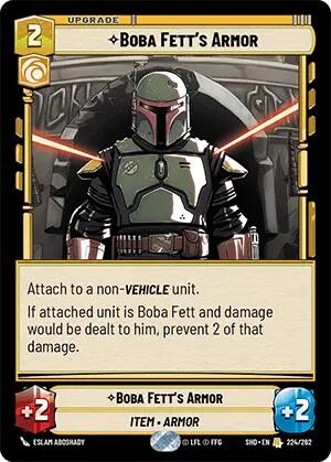Boba Fett's Armor (224/262) [Shadows of the Galaxy] | BD Cosmos