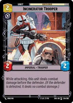 Incinerator Trooper (234/262) [Shadows of the Galaxy] | BD Cosmos