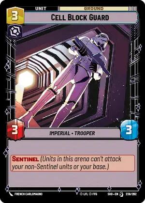 Cell Block Guard (238/262) [Shadows of the Galaxy] | BD Cosmos