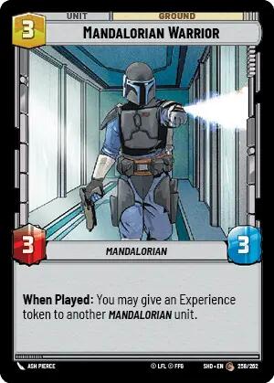 Mandalorian Warrior (258/262) [Shadows of the Galaxy] | BD Cosmos