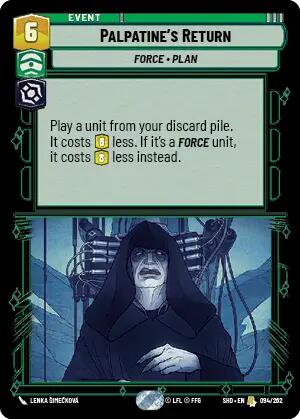 Palpatine's Return (094/262) [Shadows of the Galaxy] | BD Cosmos
