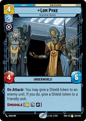 Lom Pyke - Dealer in Truths (032/262) [Shadows of the Galaxy] | BD Cosmos