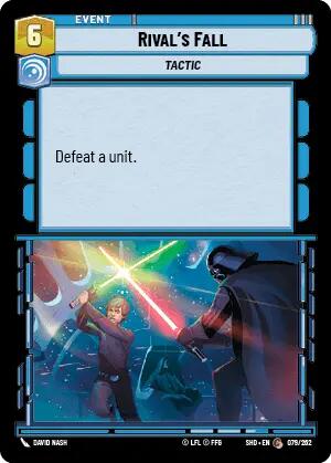 Rival's Fall (079/262) [Shadows of the Galaxy] | BD Cosmos