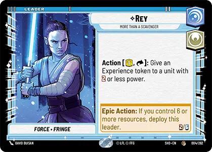 Rey - More Than a Scavenger (004/262) [Shadows of the Galaxy] | BD Cosmos