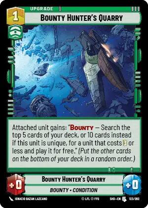 Bounty Hunter's Quarry (123/262) [Shadows of the Galaxy] | BD Cosmos