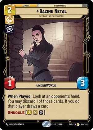 Bazine Netal - Spy for the First Order (184/262) [Shadows of the Galaxy] | BD Cosmos