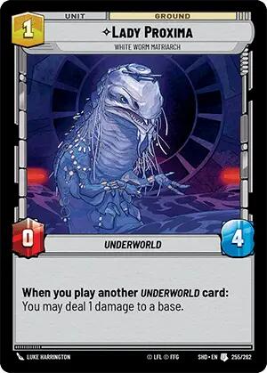 Lady Proxima - White Worm Matriarch (255/262) [Shadows of the Galaxy] | BD Cosmos