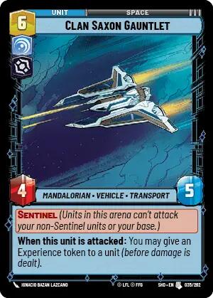 Clan Saxon Gauntlet (035/262) [Shadows of the Galaxy] | BD Cosmos