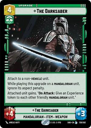 The Darksaber (126/262) [Shadows of the Galaxy] | BD Cosmos