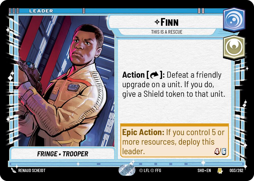 Finn - This is a Rescue (003/262) [Shadows of the Galaxy] | BD Cosmos
