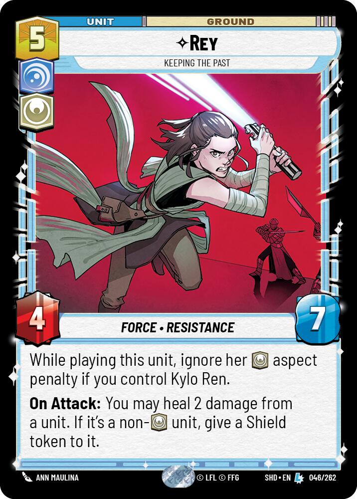 Rey - Keeping the Past (046/262) [Shadows of the Galaxy] | BD Cosmos