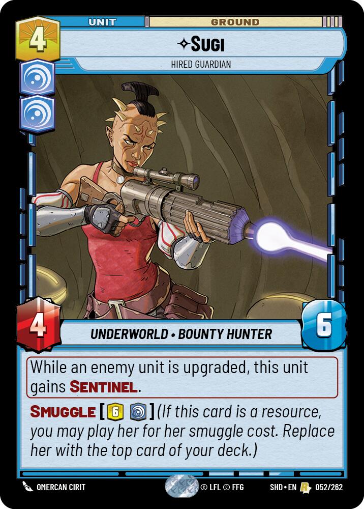 Sugi - Hired Guardian (052/262) [Shadows of the Galaxy] | BD Cosmos