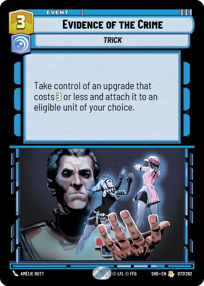 Evidence of the Crime (077/262) [Shadows of the Galaxy] | BD Cosmos