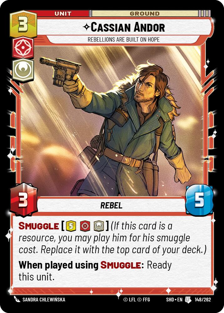 Cassian Andor - Rebellions Are Built On Hope (148/262) [Shadows of the Galaxy] | BD Cosmos