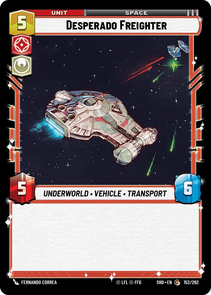 Desperado Freighter (152/262) [Shadows of the Galaxy] | BD Cosmos