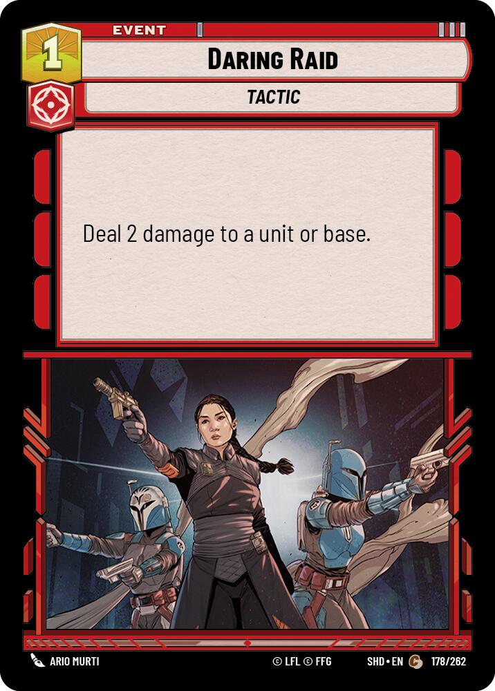 Daring Raid (178/262) [Shadows of the Galaxy] | BD Cosmos