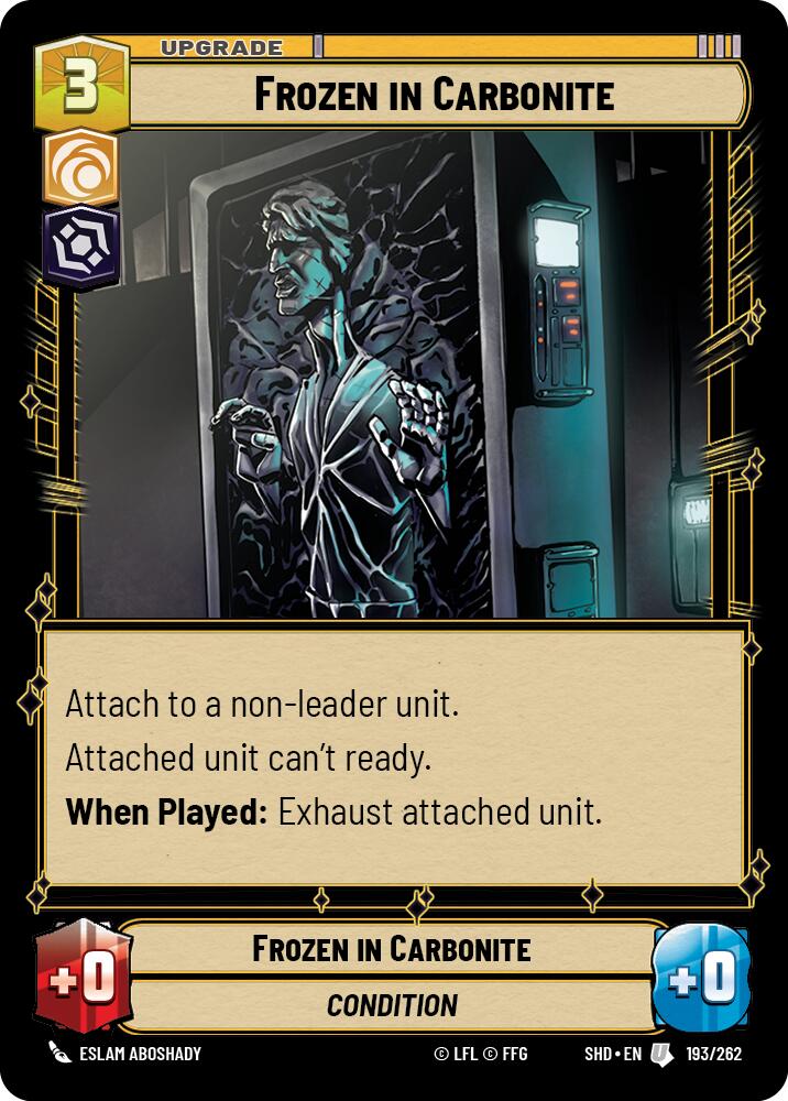 Frozen in Carbonite (193/262) [Shadows of the Galaxy] | BD Cosmos