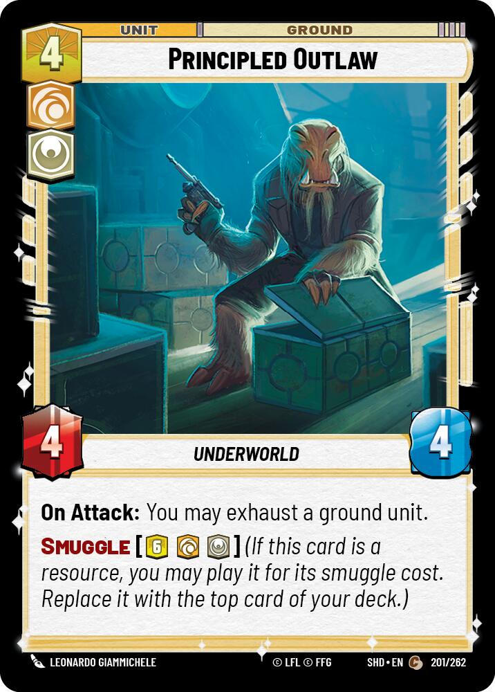 Principled Outlaw (201/262) [Shadows of the Galaxy] | BD Cosmos