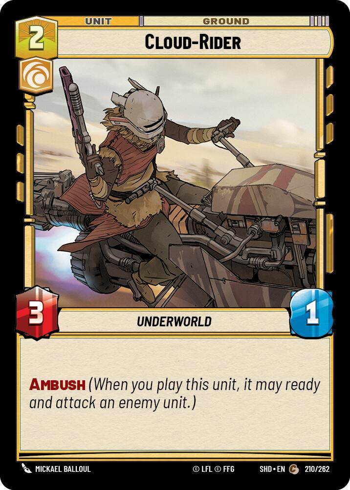 Cloud-Rider (210/262) [Shadows of the Galaxy] | BD Cosmos