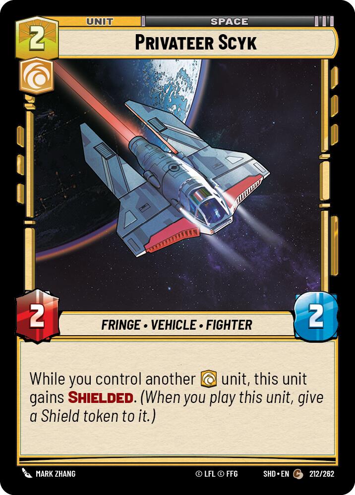 Privateer Scyk (212/262) [Shadows of the Galaxy] | BD Cosmos