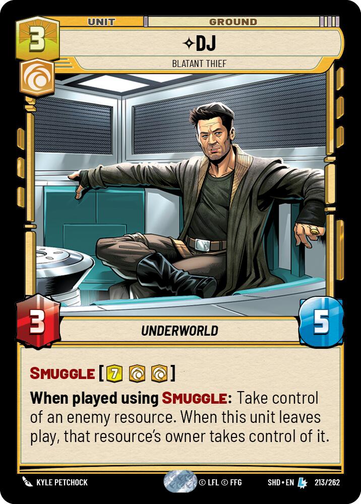 DJ - Blatant Thief (213/262) [Shadows of the Galaxy] | BD Cosmos