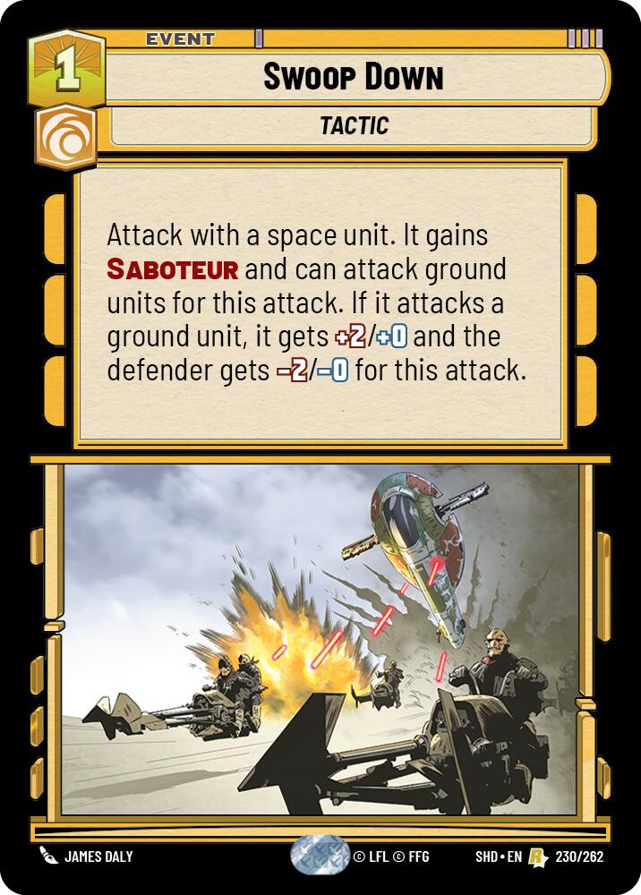 Swoop Down (230/262) [Shadows of the Galaxy] | BD Cosmos
