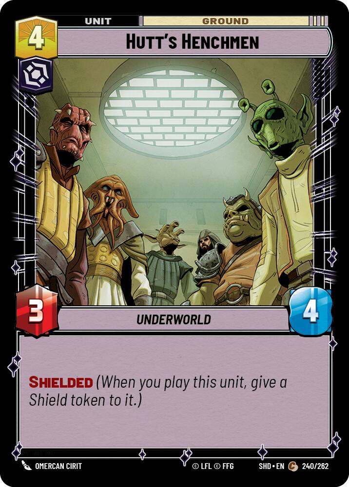 Hutt's Henchmen (240/262) [Shadows of the Galaxy] | BD Cosmos