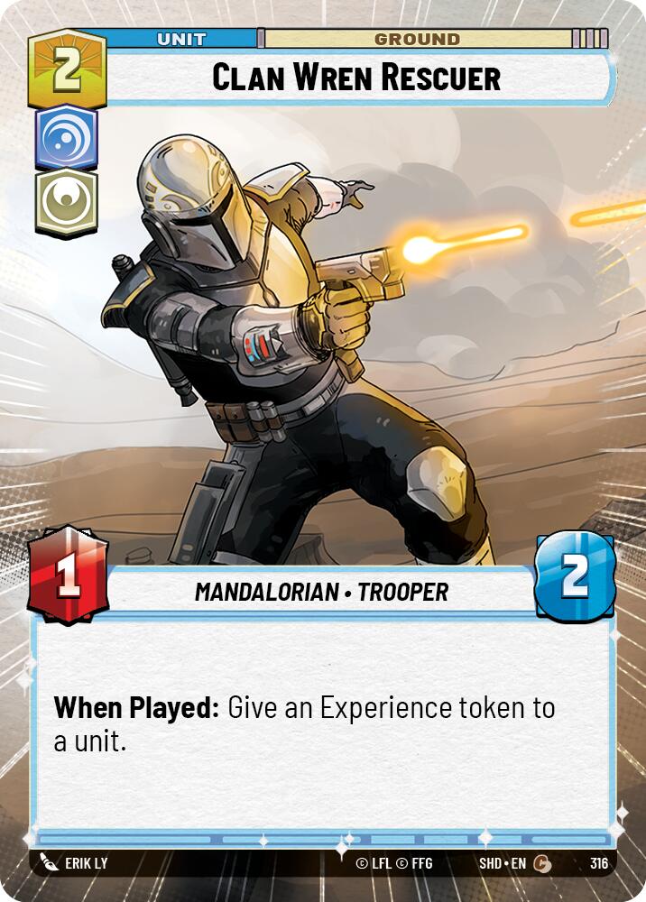 Clan Wren Rescuer (Hyperspace) (316) [Shadows of the Galaxy] | BD Cosmos