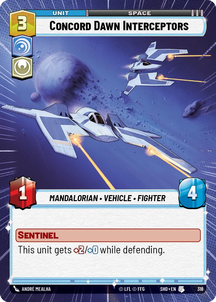 Concord Dawn Interceptors (Hyperspace) (318) [Shadows of the Galaxy] | BD Cosmos