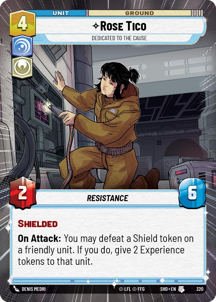 Rose Tico - Dedicated to the Cause (Hyperspace) (320) [Shadows of the Galaxy] | BD Cosmos