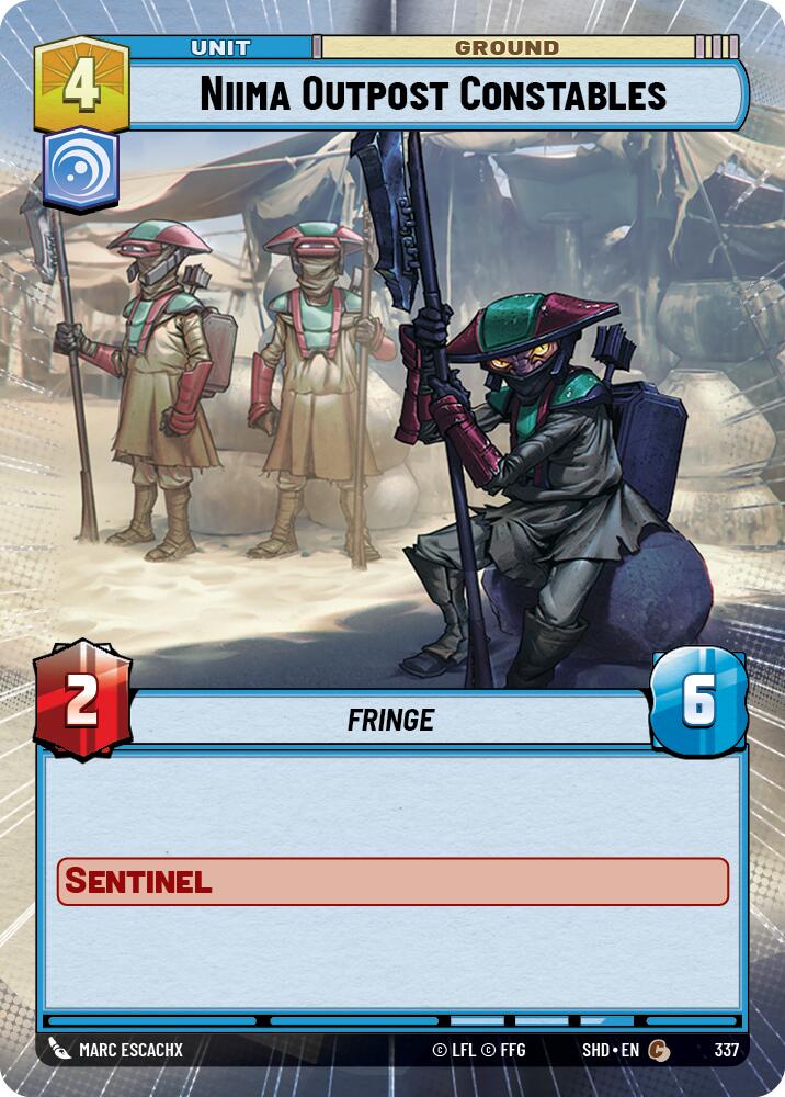 Niima Outpost Constables (Hyperspace) (337) [Shadows of the Galaxy] | BD Cosmos