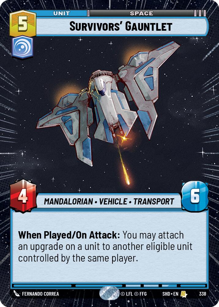 Survivors' Gauntlet (Hyperspace) (338) [Shadows of the Galaxy] | BD Cosmos