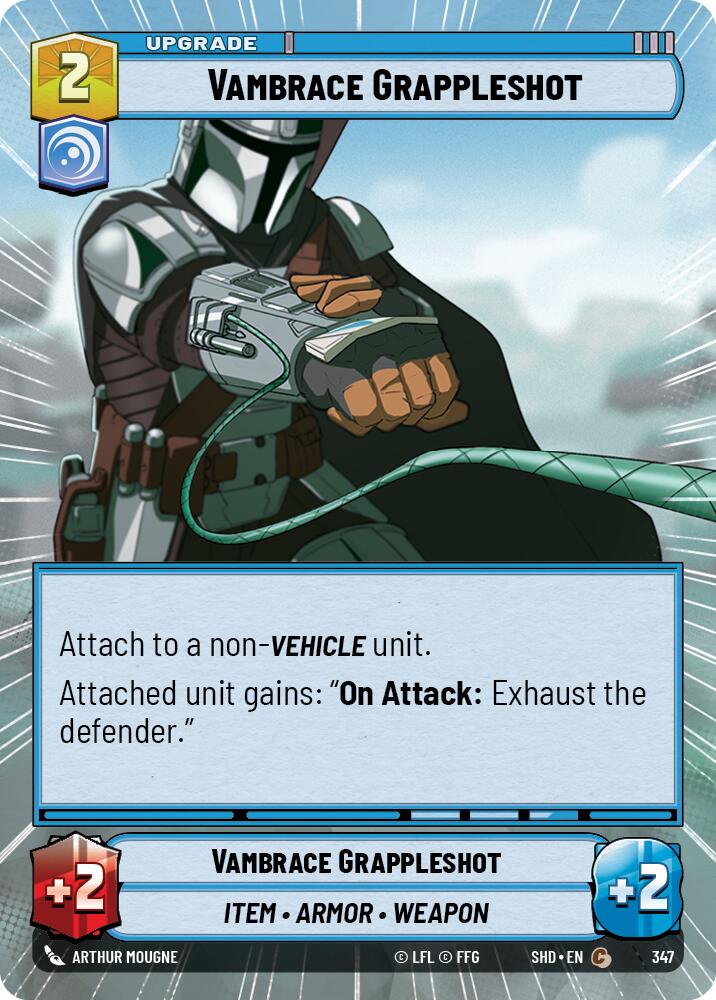 Vambrace Grappleshot (Hyperspace) (347) [Shadows of the Galaxy] | BD Cosmos